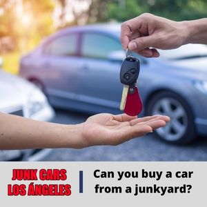 Can you buy a car from a junkyard?