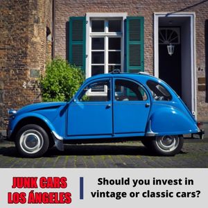 Should you invest in vintage or classic cars?